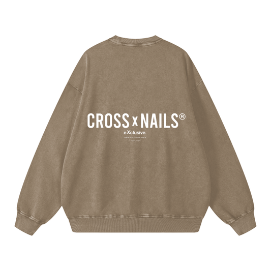 Crossxnails Oversized Sweatshirt - Crossxnails Weargood