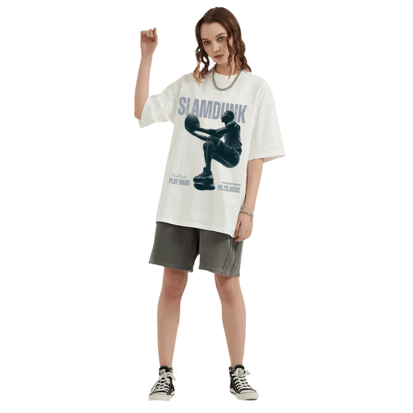 The Kings Vintage Wash Drop Shoulder T-Shirt