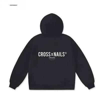 Crossxnails Heavyweight Oversized Fleece Hoodie