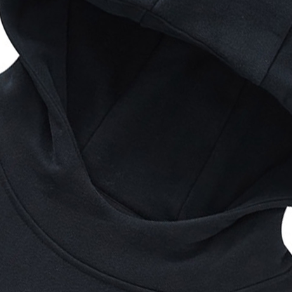 Weargood High Neck Fleece Hoodie