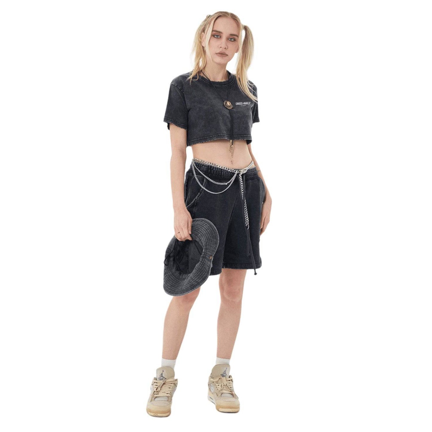 Crossxnails Crop Top T-Shirt