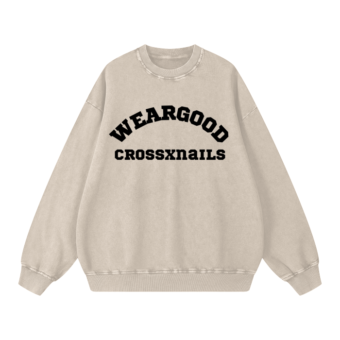 Crossxnails Weargood Oversize Sweatshirt