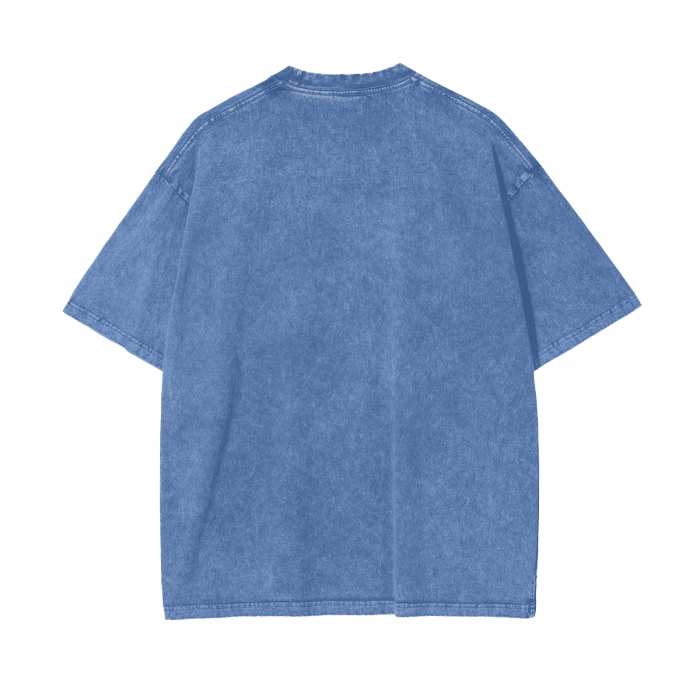 Xessentials Vintage Wash Drop Shoulder T-Shirt