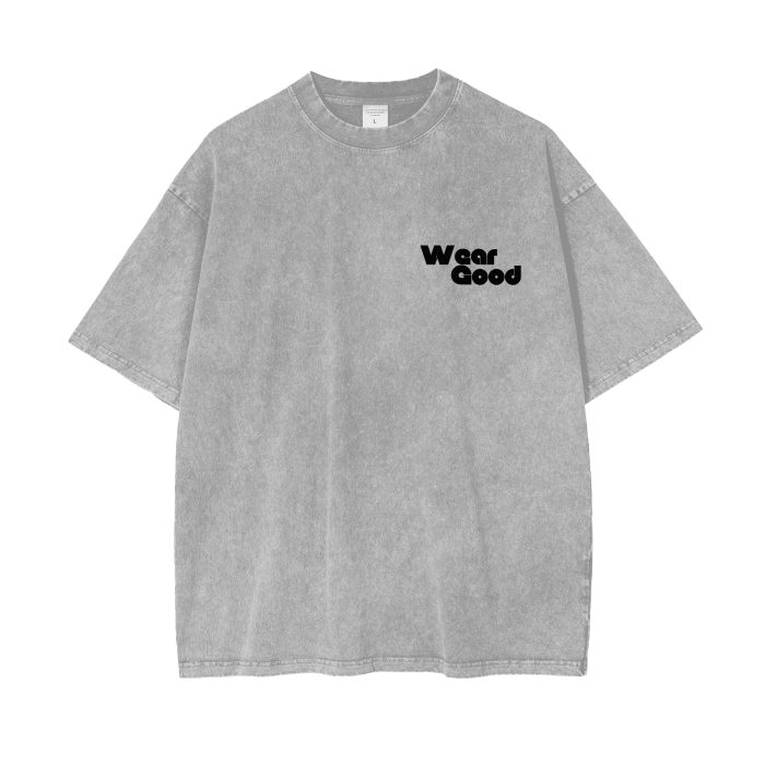 Weargood Acid Wash Oversize T-Shirt