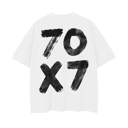 7O7 Vintage Wash Drop Shoulder T-Shirt