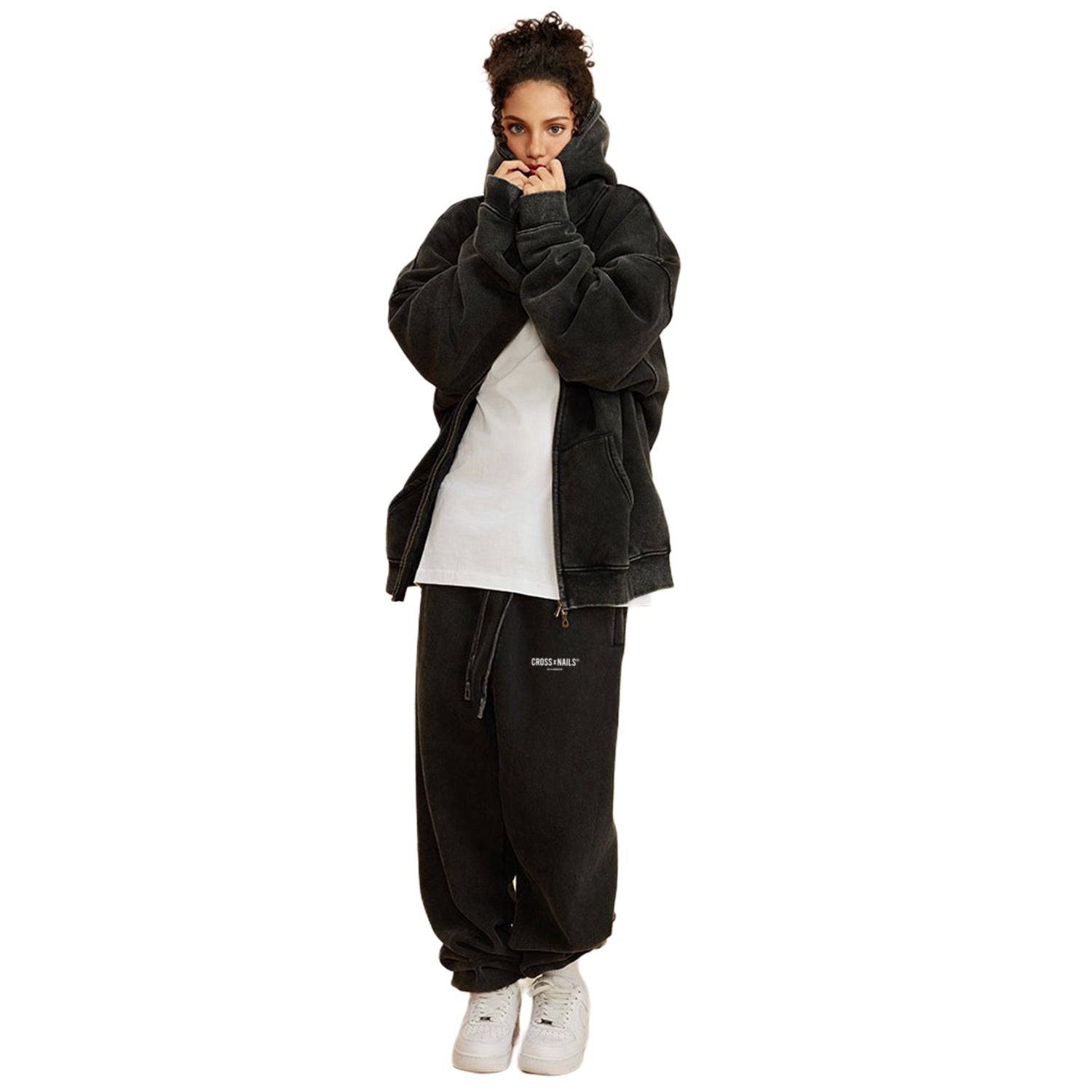 Crossxnails Zip-Through Hoodie - Crossxnails Weargood
