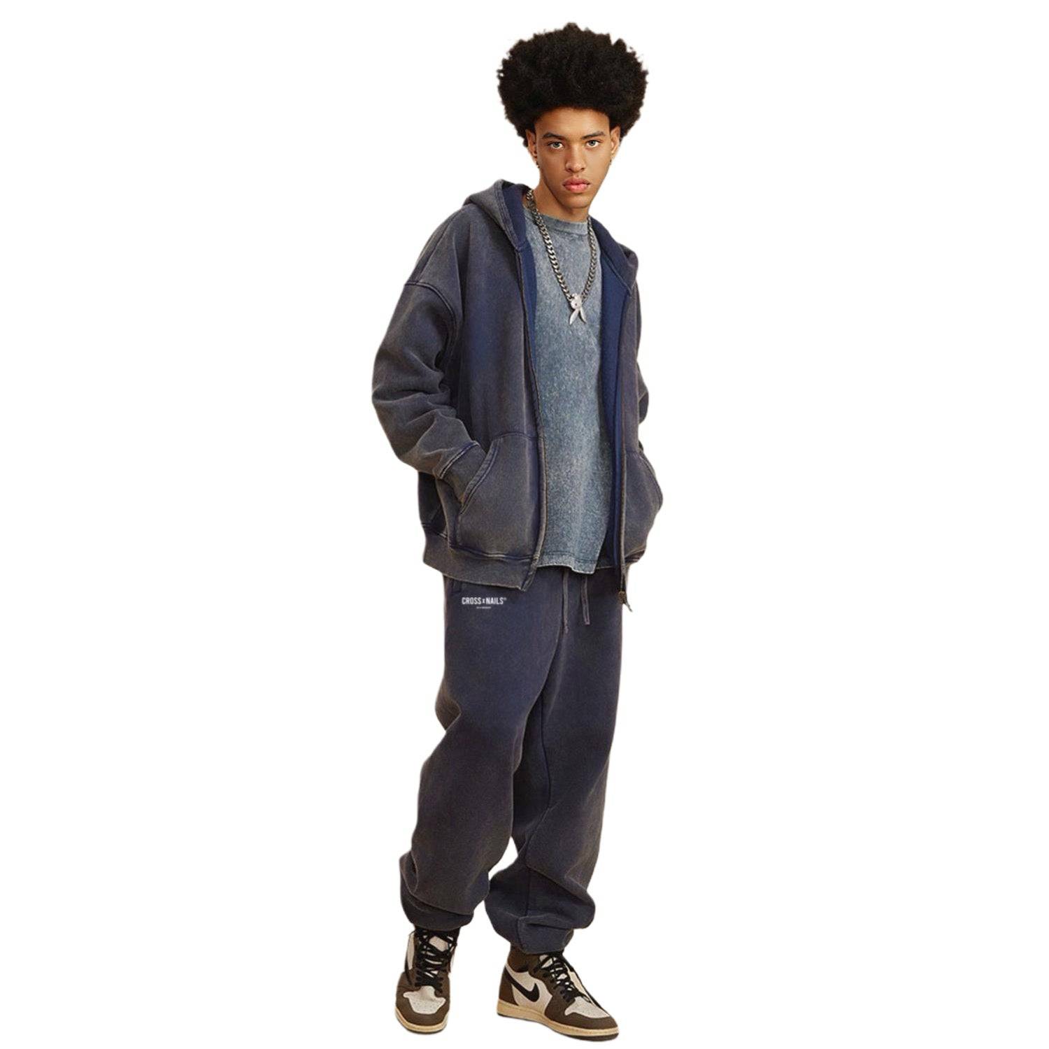 Crossxnails Zip-Through Hoodie - Crossxnails Weargood