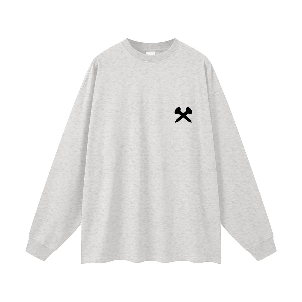 Crossxnails Weargood Oversize Long Sleeve Tee by Crossxnails Weargood