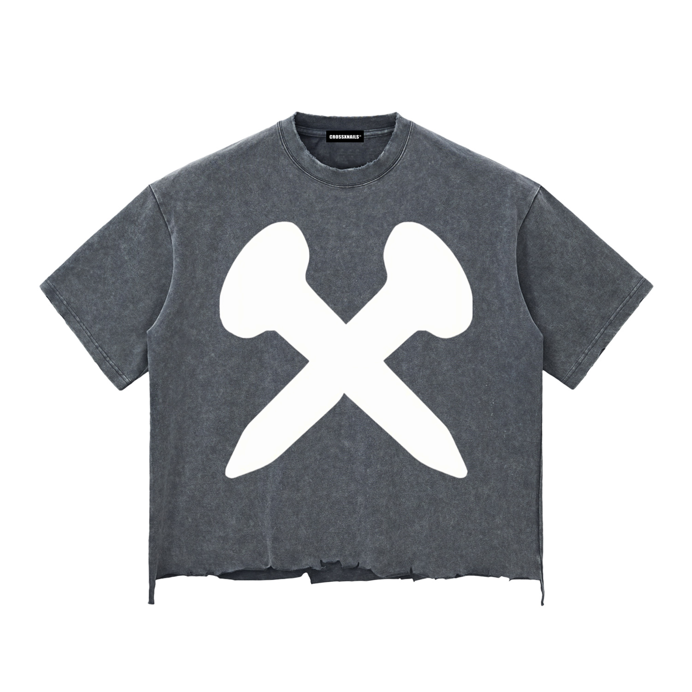 Crossxnails Tribulation Boxy T-shirt by Crossxnails Weargood