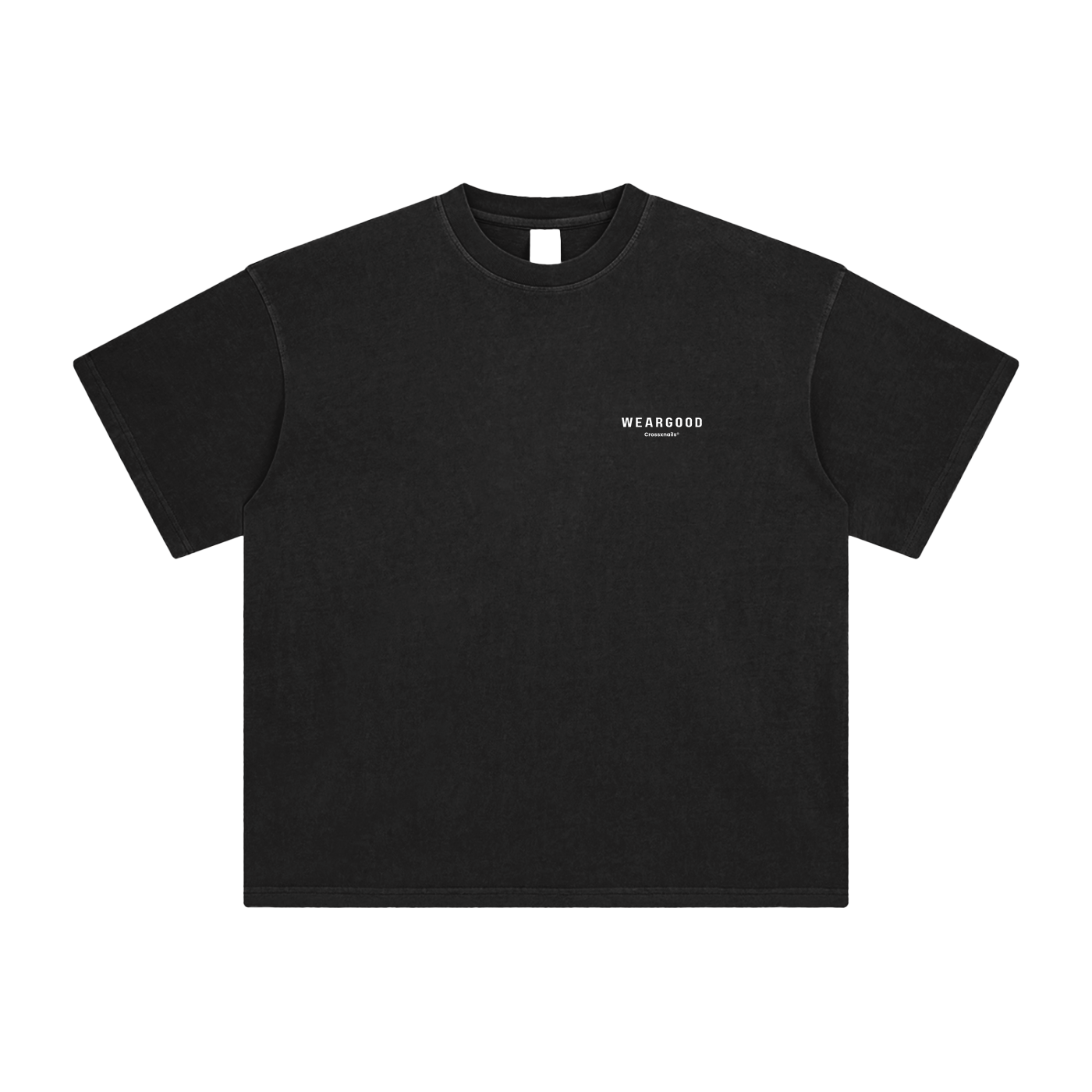 Enzyme Washed T-Shirt - Crossxnails Weargood