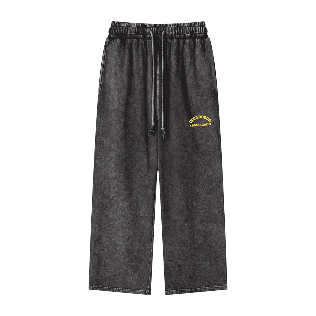 WearGood Crossxnails Straight Pants - Crossxnails Weargood