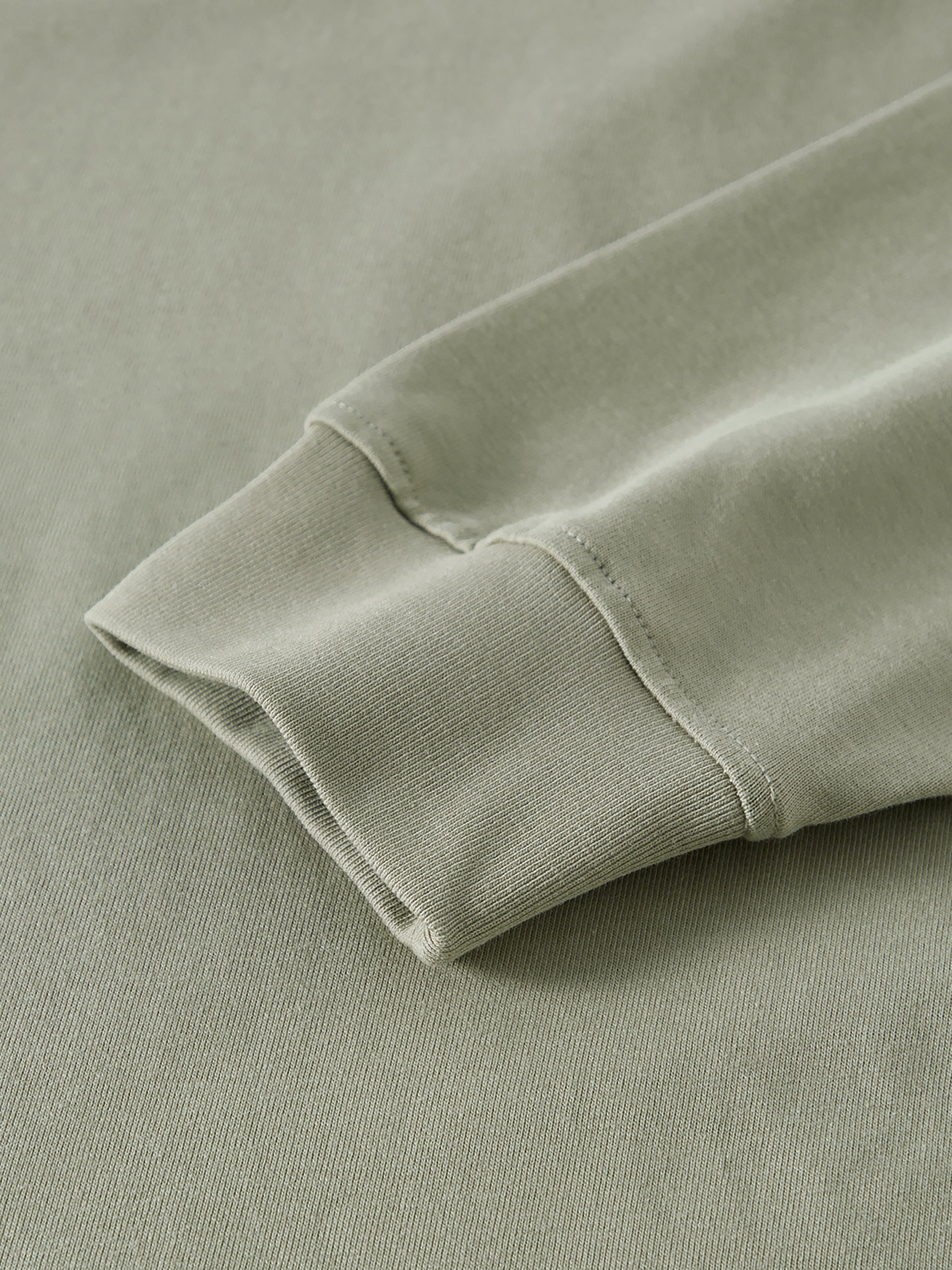 Crossxnails WearGood oversized unisex t-shirt sleeve detail in green - Christian streetwear UK from online shop in Ipswich.