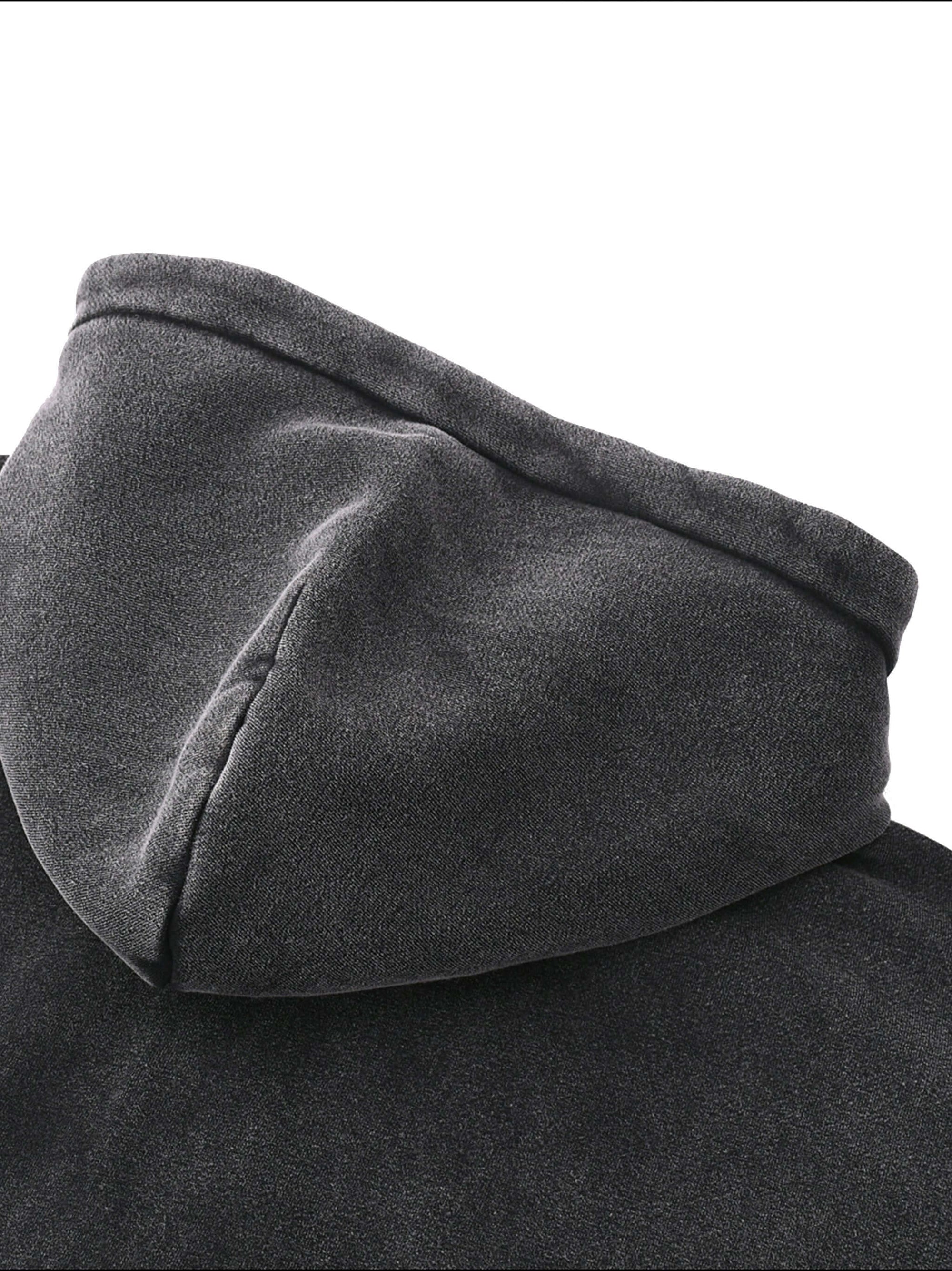Crossxnails Zip-Up Boxy Hoodie