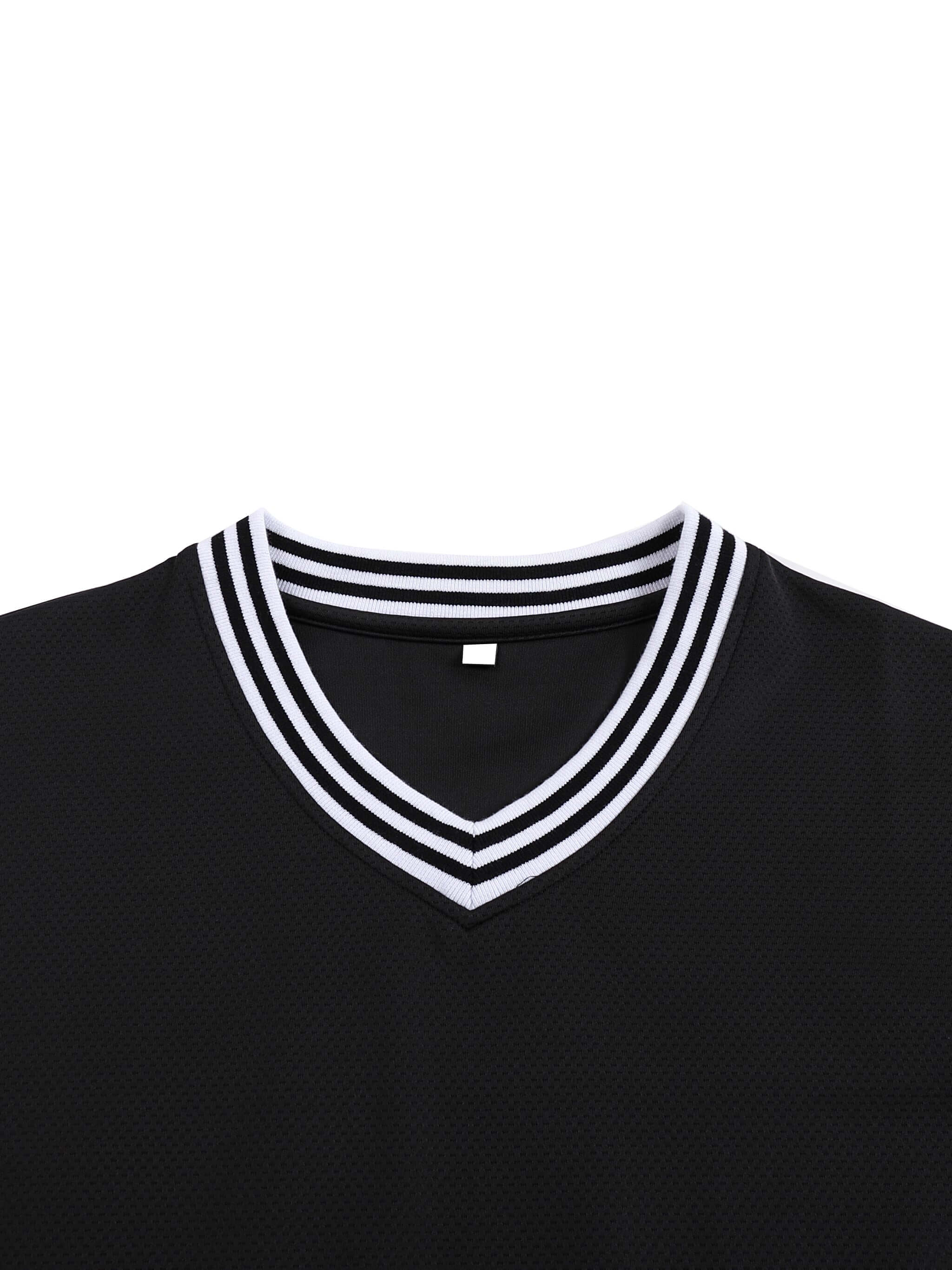 Crossxnails Baseball Boxy Jersey in black, featuring striped collar, breathable mesh design for Christian streetwear in Ipswich UK.