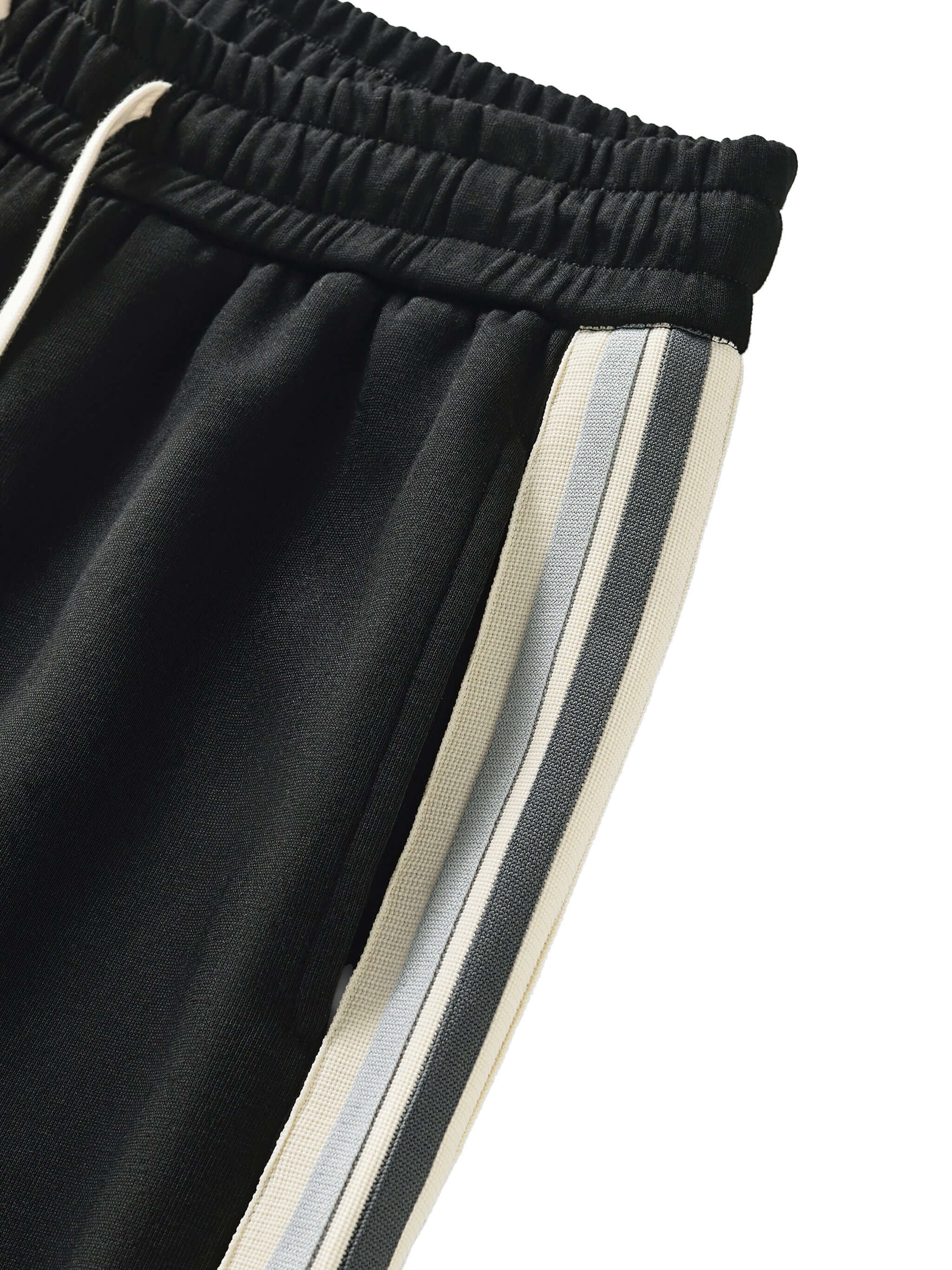 Crossxnails Straight Leg Joggers with Side Stripe by Crossxnails Weargood