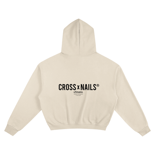 Crossxnails Boxy Hoodie - Crossxnails Weargood